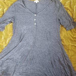 Cute gray dress size large